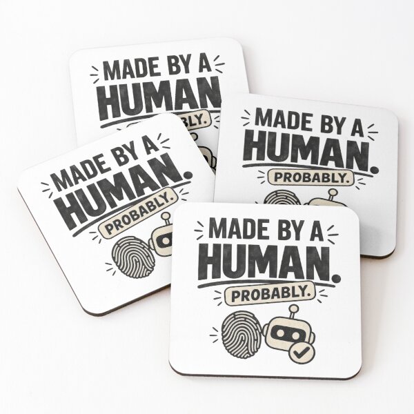 Item preview, Made by a Human Probably designed and sold by erkancept.