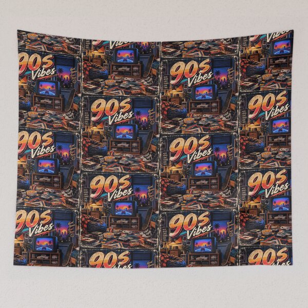 Item preview, 90s Vibes Retro Bedroom Gaming Nostalgia designed and sold by Soluna Studio.