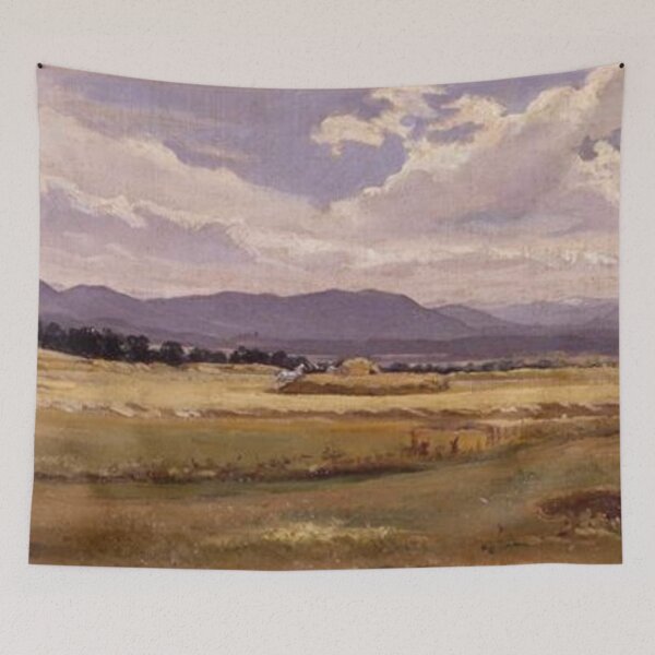 Item preview, Threshing in the Roman Campagna designed and sold by SharonTheFirst.