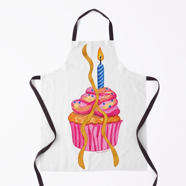 Item preview, Kintsugi Birthday Cupcake – Pink Celebration & Resilience Art designed and sold by newsuept25.art.