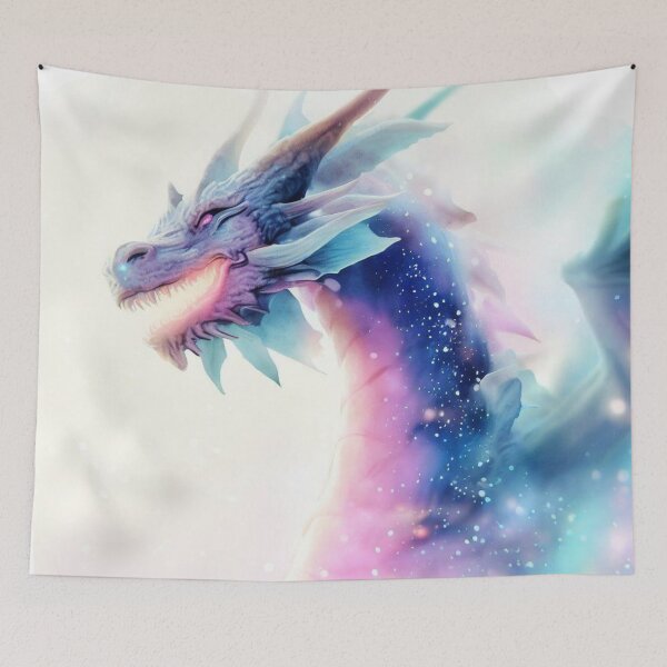 Item preview, Celestial Pastel Galaxy Dragon designed and sold by FrequencyV.
