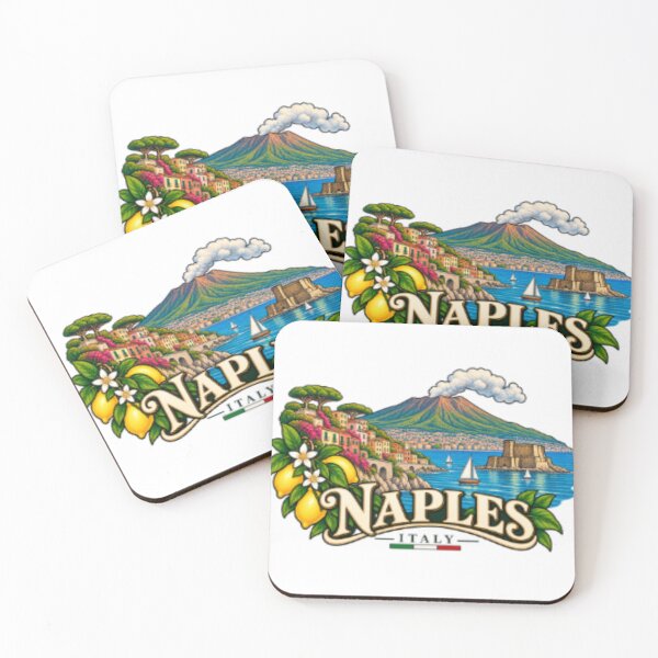 Item preview, Naples Italy – Vintage Coastal Travel Design designed and sold by SimsimahLaughs.