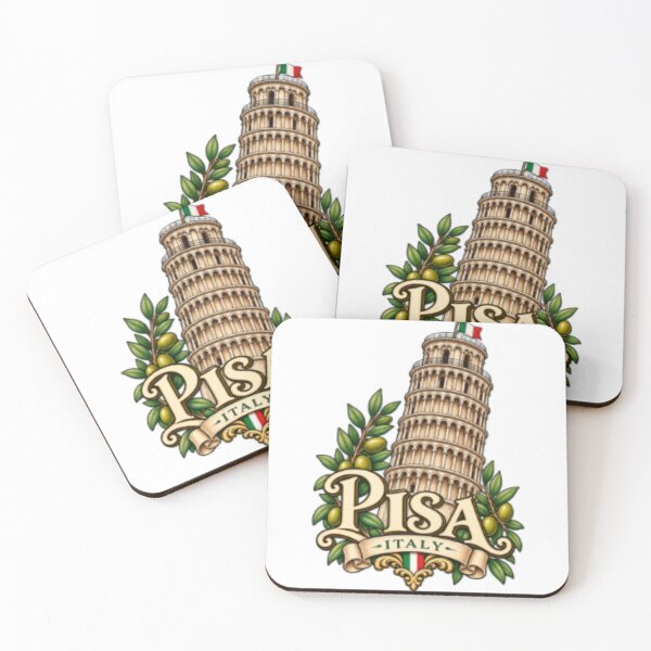 Item preview, Pisa Italy – Leaning Tower Vintage Travel Design designed and sold by SimsimahLaughs.
