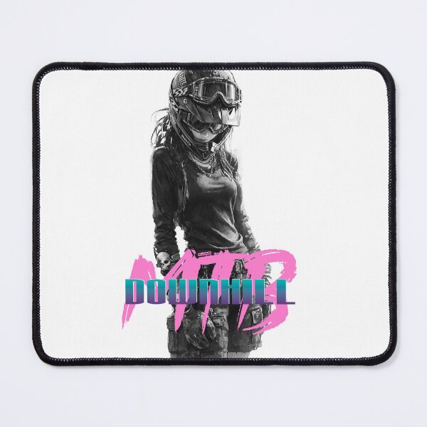 Item preview, Manga and anime-style design featuring a downhill MTB expert, created for extreme sports enthusiasts. #8 designed and sold by UrbanTRIP.