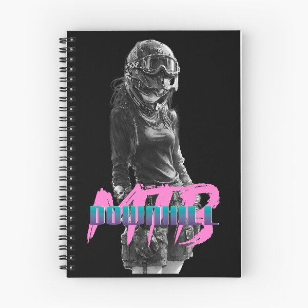 Item preview, Manga and anime-style design featuring a downhill MTB expert, created for extreme sports enthusiasts. #8 designed and sold by UrbanTRIP.