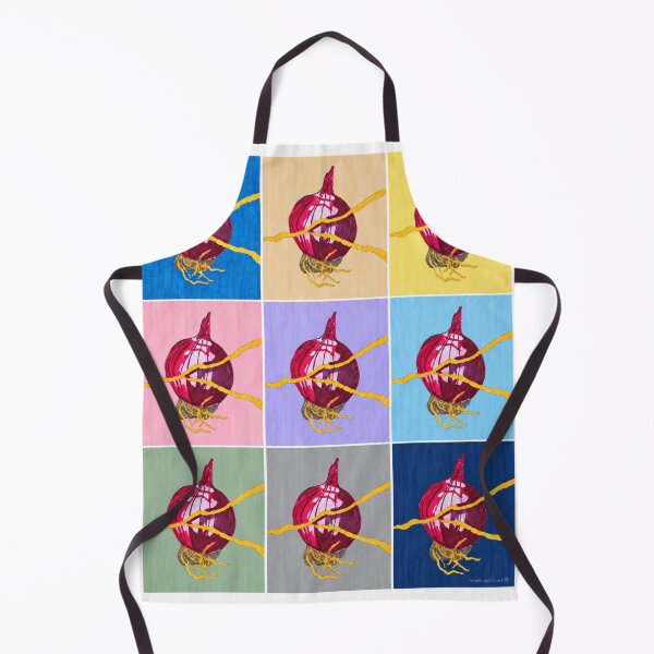 Item preview, Kintsugi Red Onion – Colourful Kitchen & Vegetable Art designed and sold by newsuept25.art.