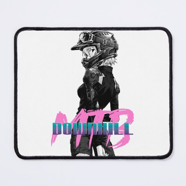 Item preview, Manga and anime-style design featuring a downhill MTB expert, created for extreme sports enthusiasts. #9 designed and sold by UrbanTRIP.
