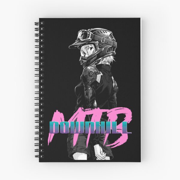 Item preview, Manga and anime-style design featuring a downhill MTB expert, created for extreme sports enthusiasts. #9 designed and sold by UrbanTRIP.