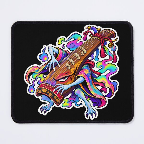 Item preview, Colorful Koto Yokai Sticker designed and sold by OddGarage.