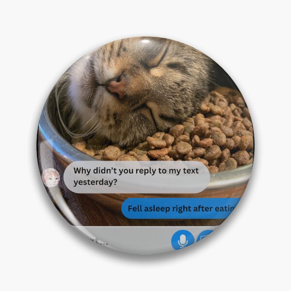 Item preview, Fell asleep right after eating designed and sold by MeowWatStudio.
