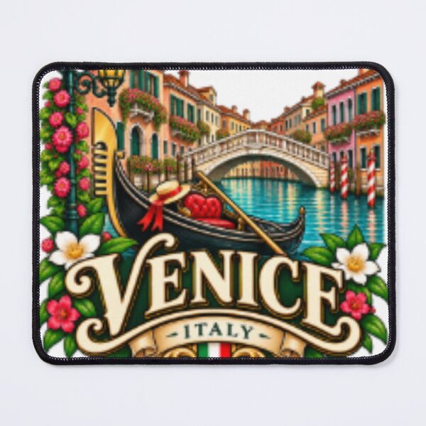 Item preview, Venice Italy – Vintage Gondola Travel Design designed and sold by SimsimahLaughs.