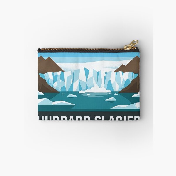 Item preview, Hubbard Glacier Modern Geometric Alaska Hexagon Sticker designed and sold by DetourDgn.