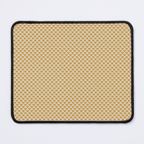 Item preview, XSmall Mustard Gold Playing Card Hearts Retro Cream Pattern designed and sold by DColourMuse.
