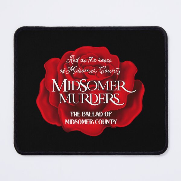 Item preview, Roses of Midsomer County III (on Black) designed and sold by PawsitiveMum3.