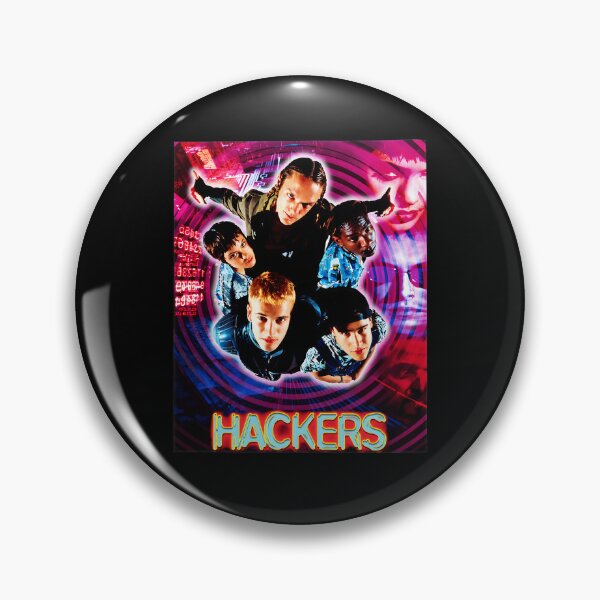 Item preview, Hackers Movie 90s Neon Cyberpunk designed and sold by PillowPaws.