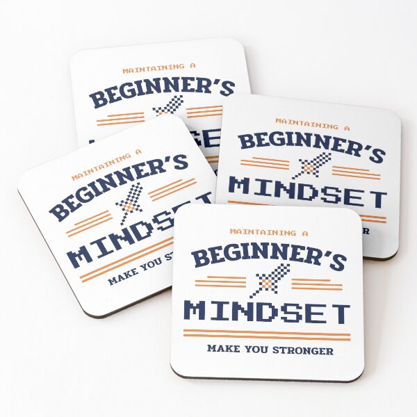 Item preview, Maintaining A Beginners Mindset Heather designed and sold by Hotfresh.