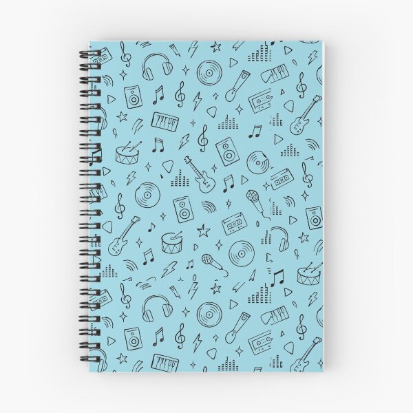 Item preview, Black and White Music Pattern designed and sold by demigots.