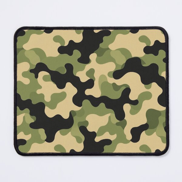 Item preview, Classic Woodland Camouflage Military Pattern Design designed and sold by IntelliMindDesigns.