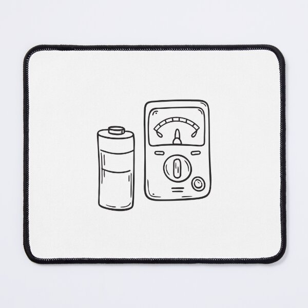 Item preview, A voltmeter beside a battery designed and sold by rasagamastore.