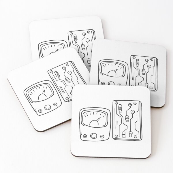 Item preview, A voltmeter beside a circuit board designed and sold by rasagamastore.
