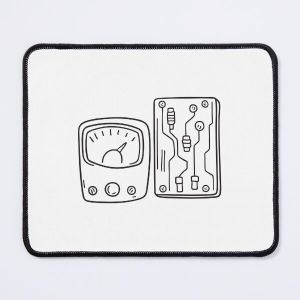 Item preview, A voltmeter beside a circuit board designed and sold by rasagamastore.