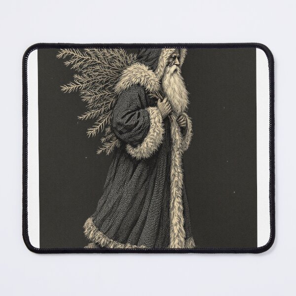 Item preview, Father Christmas Vintage Engraving, Old World Santa designed and sold by GildedFolio.