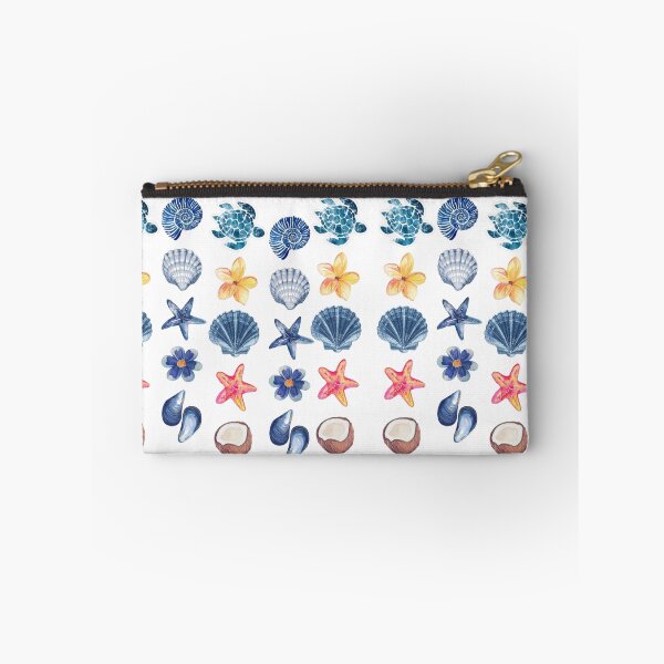 Item preview, Blue Ocean Seashells & Starfish Aesthetic Pattern designed and sold by LunaVales.