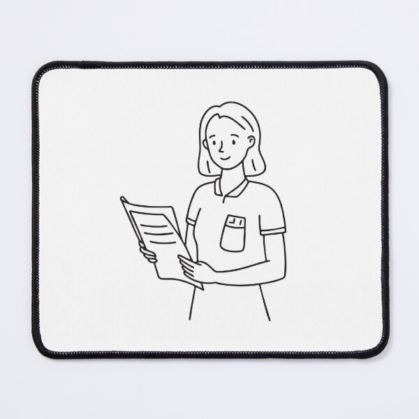 Item preview, A volunteer distributing flyers in a community area designed and sold by rasagamastore.