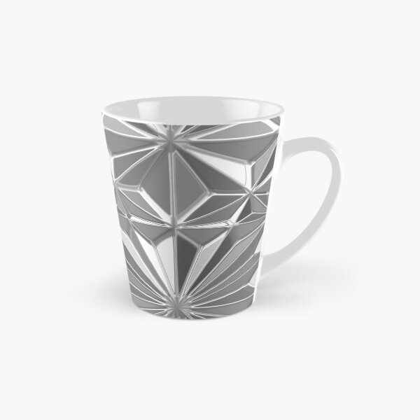 Item preview, Art Deco Silver-Colored Exquisite Four-Quadrant Pattern designed and sold by DEC02.
