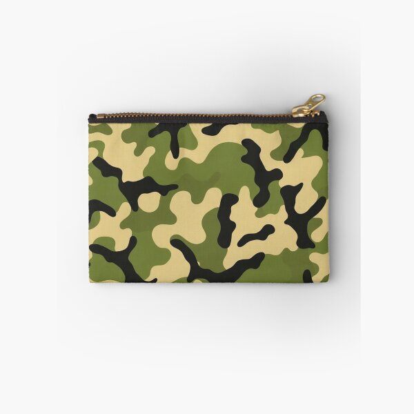 Item preview, Organic Moss Green Abstract Camouflage Pattern designed and sold by IntelliMindDesigns.