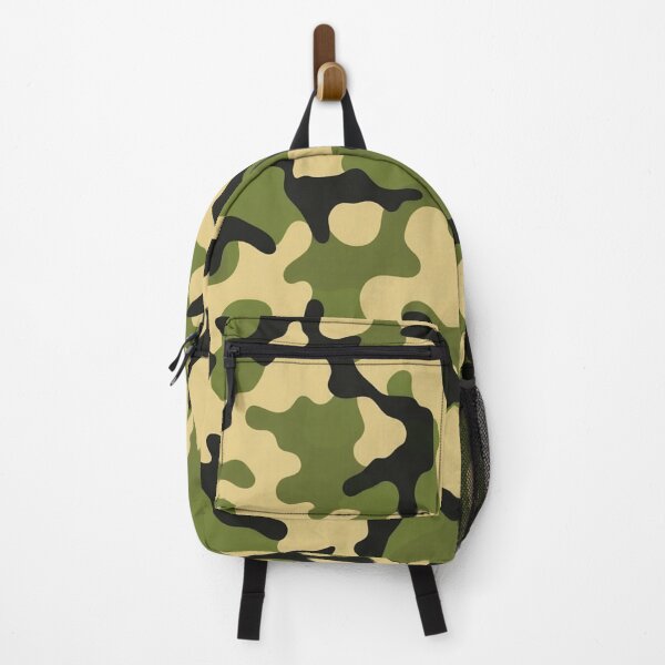Item preview, Organic Moss Green Abstract Camouflage Pattern designed and sold by IntelliMindDesigns.