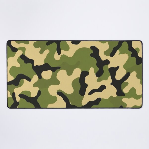 Item preview, Organic Moss Green Abstract Camouflage Pattern designed and sold by IntelliMindDesigns.