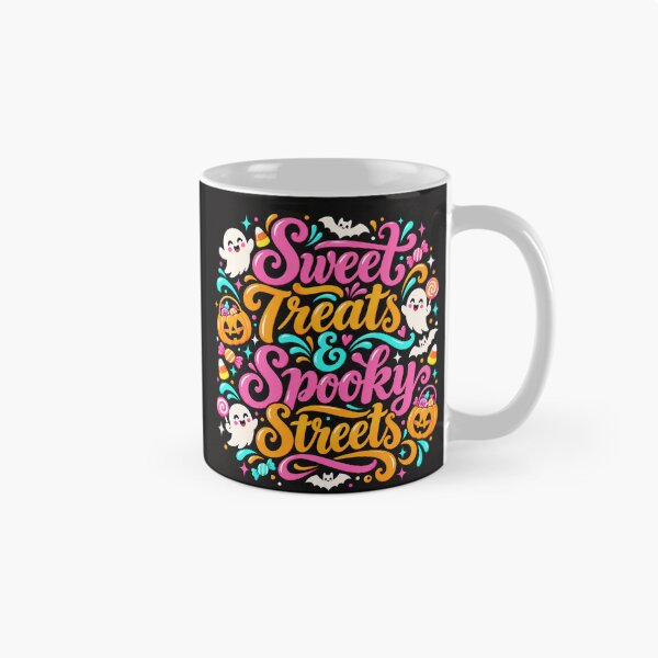 Item preview, Sweet Treats & Spooky Streets | Cute Halloween Candy Ghosts, Pumpkins & Spooky Season T-Shirt designed and sold by K3DreamKreations .