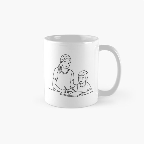 Item preview, A volunteer helping children with schoolwork designed and sold by rasagamastore.