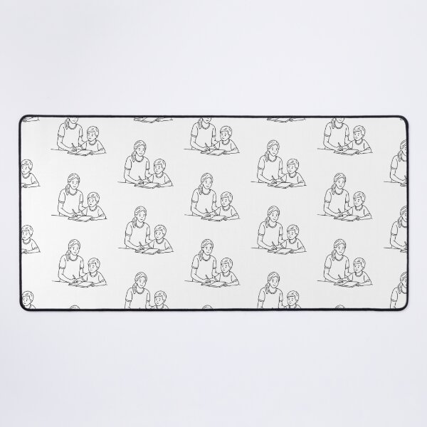 Item preview, A volunteer helping children with schoolwork designed and sold by rasagamastore.