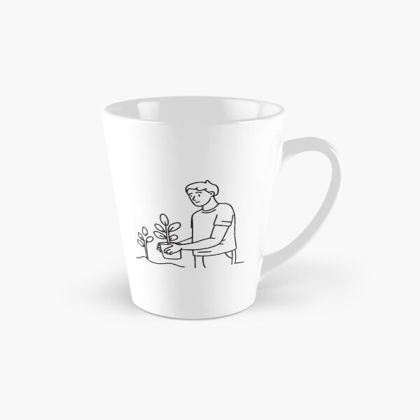 Item preview, A volunteer planting trees in a public park designed and sold by rasagamastore.