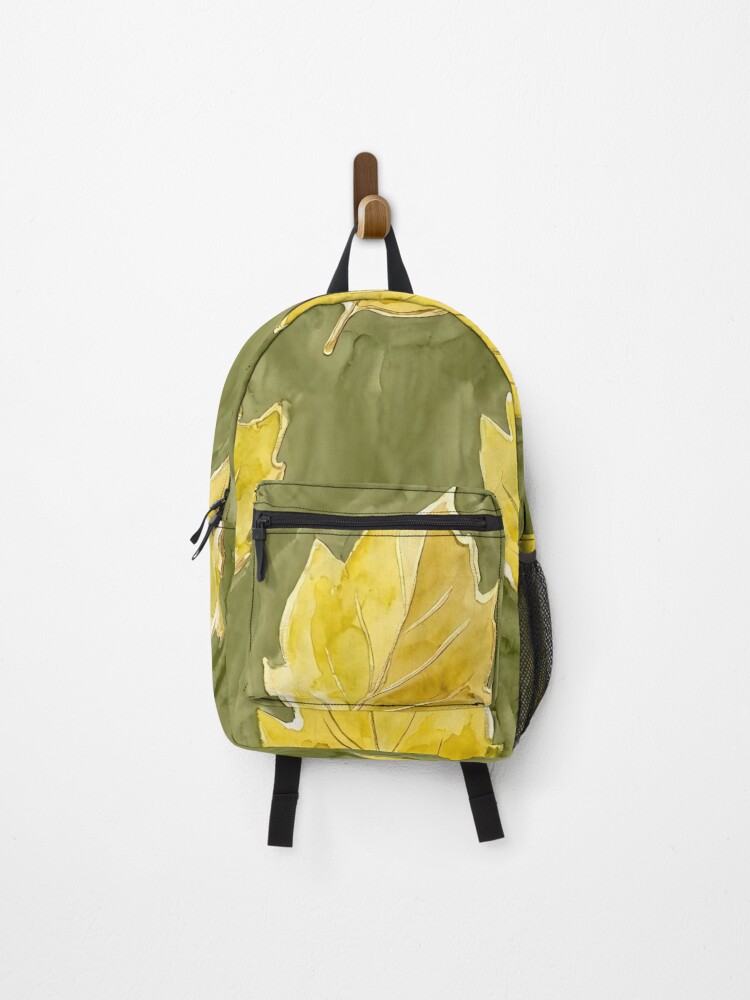 Thumbnail 1 of 3, Backpack, Fall Leaves  designed and sold by GraphicsClub.