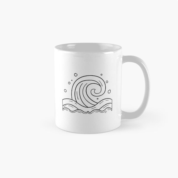 Item preview, A vortex forming above ocean waves designed and sold by rasagamastore.