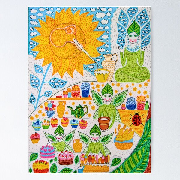Item preview, The Sun Bakery: A Fairytale Photosynthesis designed and sold by Anna-Art-Studio.