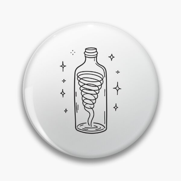 Item preview, A vortex rising from a spinning bottle designed and sold by rasagamastore.