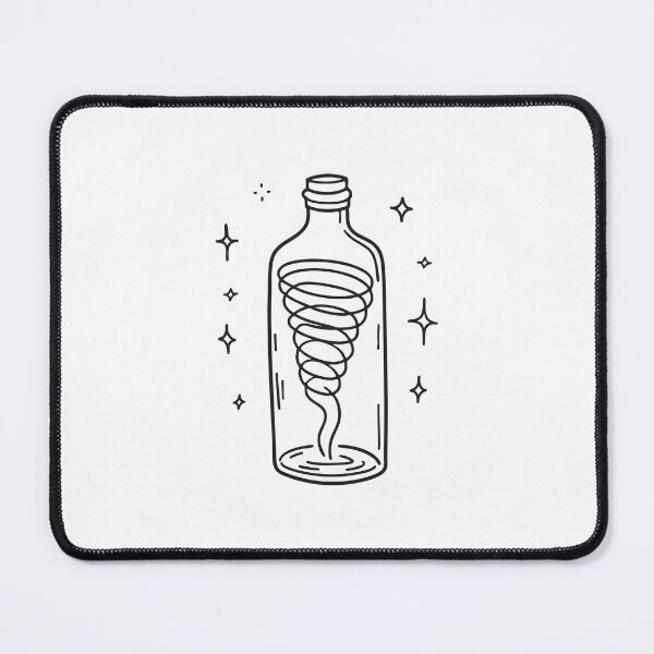 Item preview, A vortex rising from a spinning bottle designed and sold by rasagamastore.