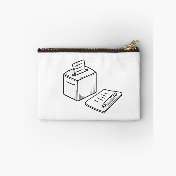 Item preview, A vote box beside a pen and ballot sheet designed and sold by rasagamastore.