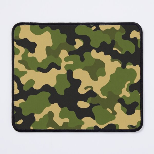 Item preview, Tactical Olive and Black Camouflage Pattern designed and sold by IntelliMindDesigns.