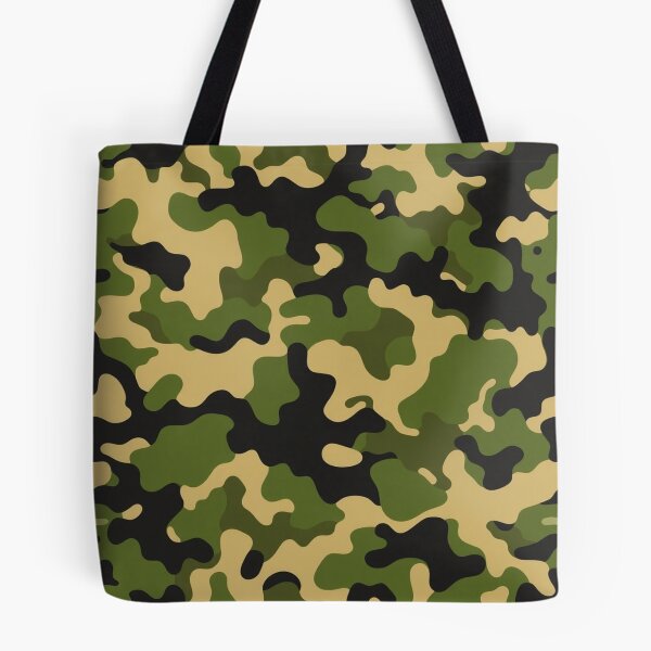 Item preview, Tactical Olive and Black Camouflage Pattern designed and sold by IntelliMindDesigns.