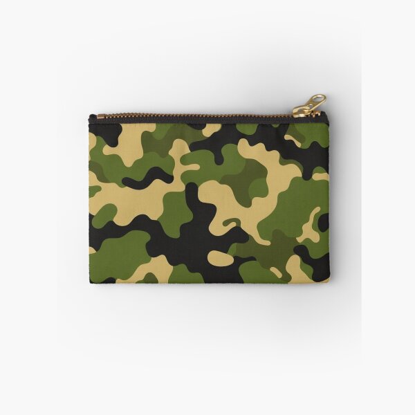 Item preview, Tactical Olive and Black Camouflage Pattern designed and sold by IntelliMindDesigns.