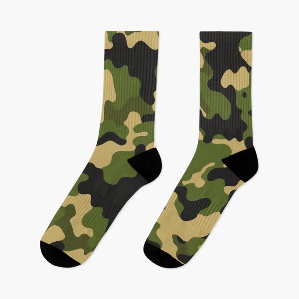 Item preview, Tactical Olive and Black Camouflage Pattern designed and sold by IntelliMindDesigns.