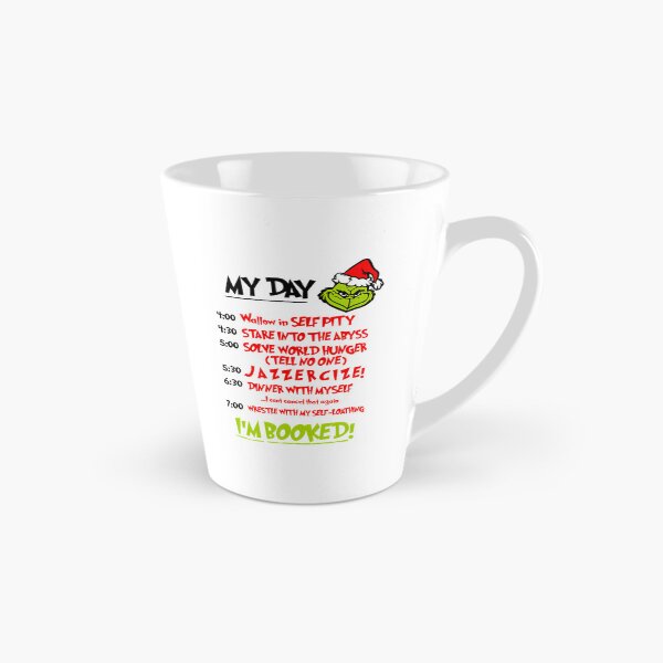 Item preview, The Grinch My Day Schedule Im Booked Funny Christmas designed and sold by Mystic-Misfitse.