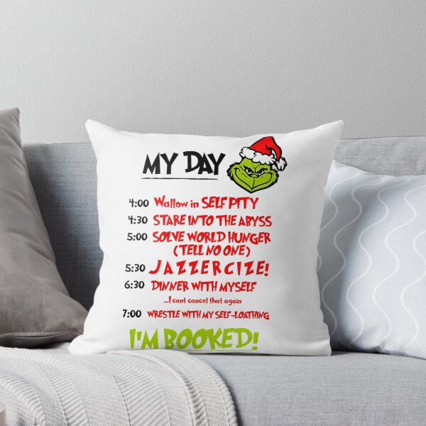Item preview, The Grinch My Day Schedule Im Booked Funny Christmas designed and sold by Mystic-Misfitse.