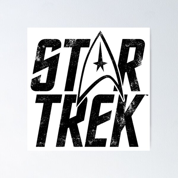 Item preview, Starfleet Sci-Fi Space Exploration: Retro USS Enterprise Silhouette and Live Long and Prosper Fan Art designed and sold by benja-08.