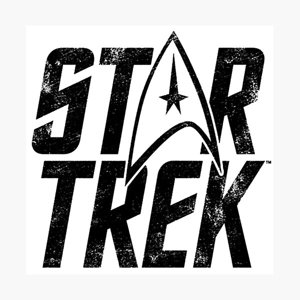 Item preview, Starfleet Sci-Fi Space Exploration: Retro USS Enterprise Silhouette and Live Long and Prosper Fan Art designed and sold by benja-08.